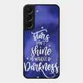 Star Glossy Metal Case Cover For Samsung Galaxy S22 5G