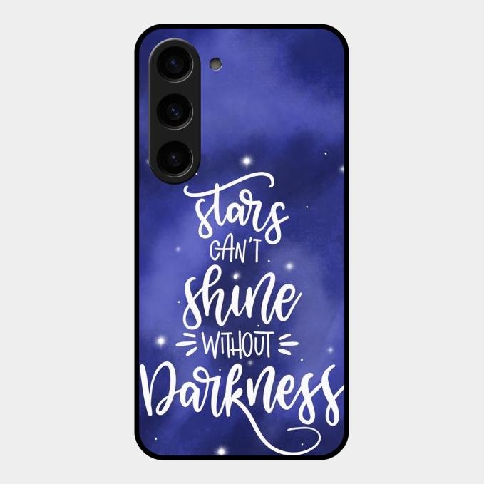 Star Glossy Metal Case Cover For Samsung Galaxy S23 5G