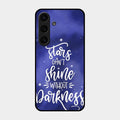 Star Glossy Metal Case Cover For Samsung Galaxy S25 Plus 5G