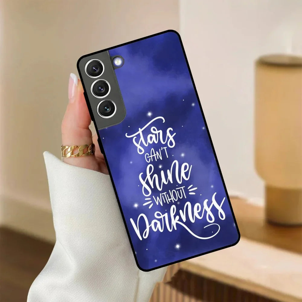 Star Glossy Metal Case Cover For Samsung - ShopOnCliQ