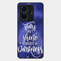 Star Glossy Metal Case Cover For Vivo T1 Pro 5G