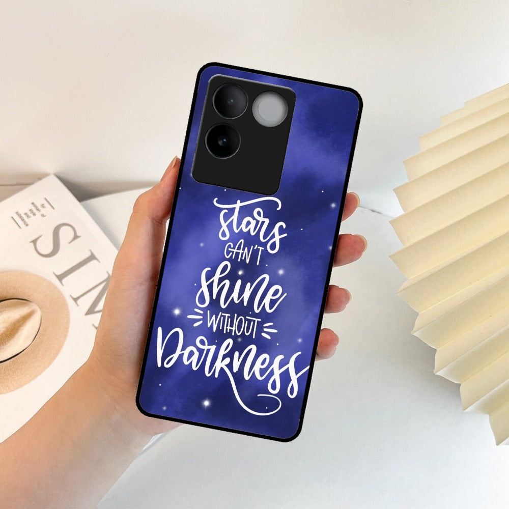 Star Glossy Metal Case Cover For Vivo