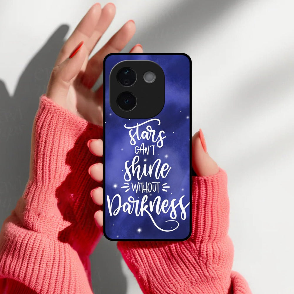 Star Glossy Metal Case Cover For Vivo