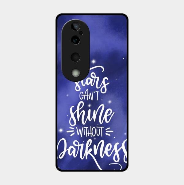 Star Glossy Metal Case Cover For Vivo T3 Ultra