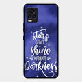 Star Glossy Metal Case Cover For Vivo V20 Pro 5G