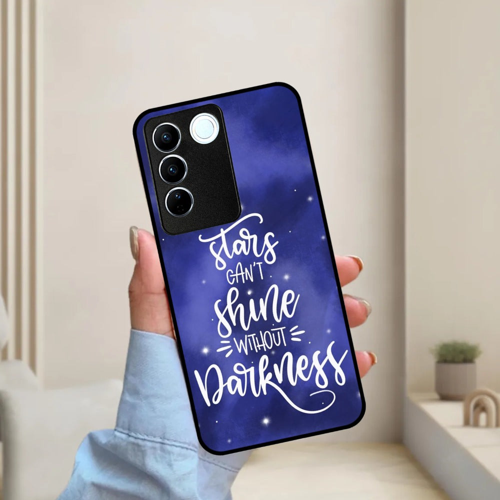 Star Glossy Metal Case Cover For Vivo