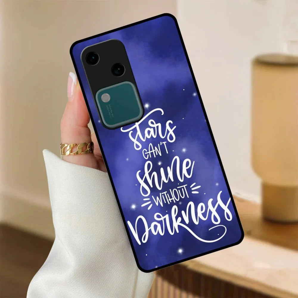 Star Glossy Metal Case Cover For Vivo - ShopOnCliQ