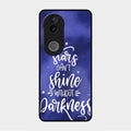 Star Glossy Metal Case Cover For Vivo V50E 5G