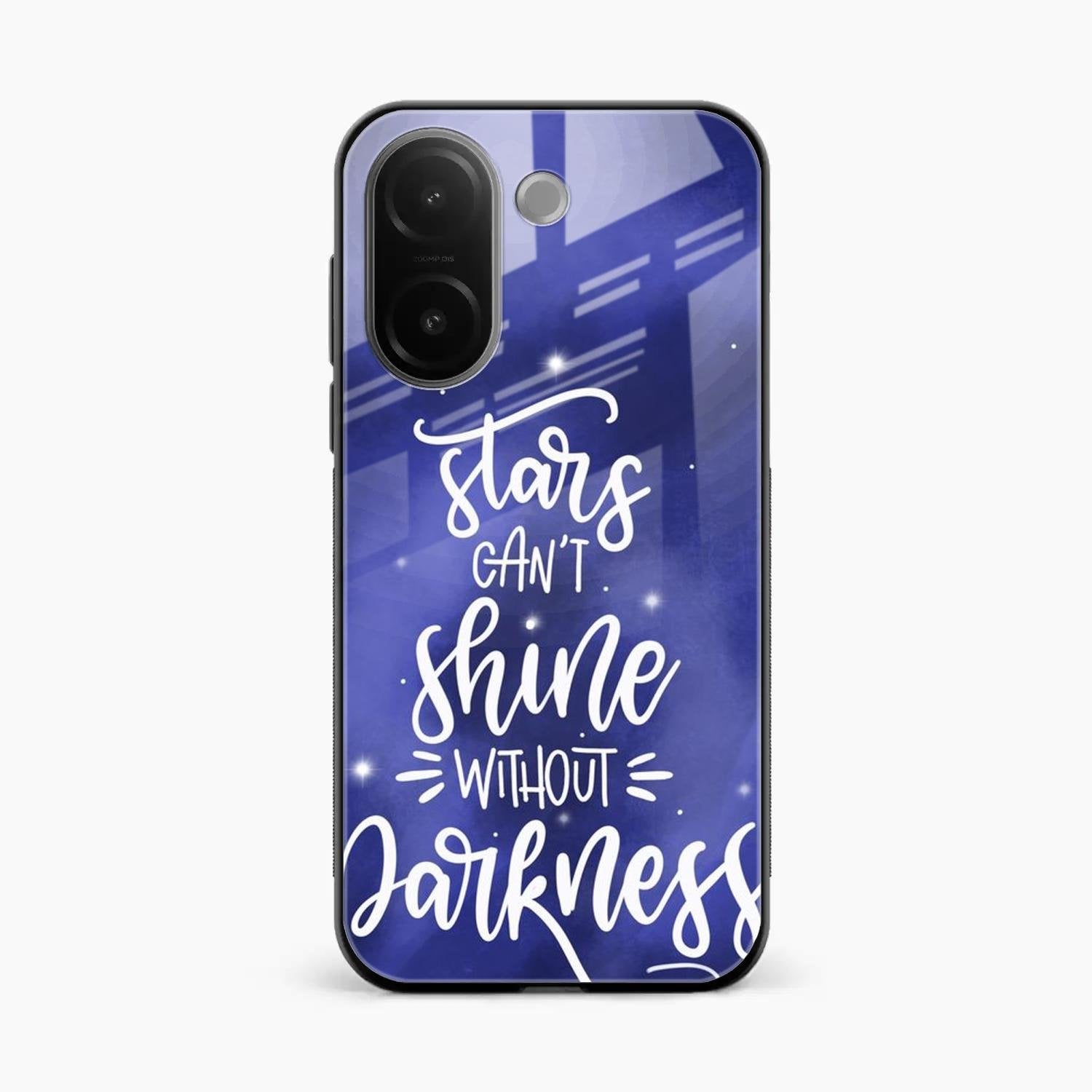 Star Glossy Metal Case Cover For Vivo V60e 5G