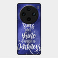 Star Glossy Metal Case Cover For Vivo X100 Pro 5G