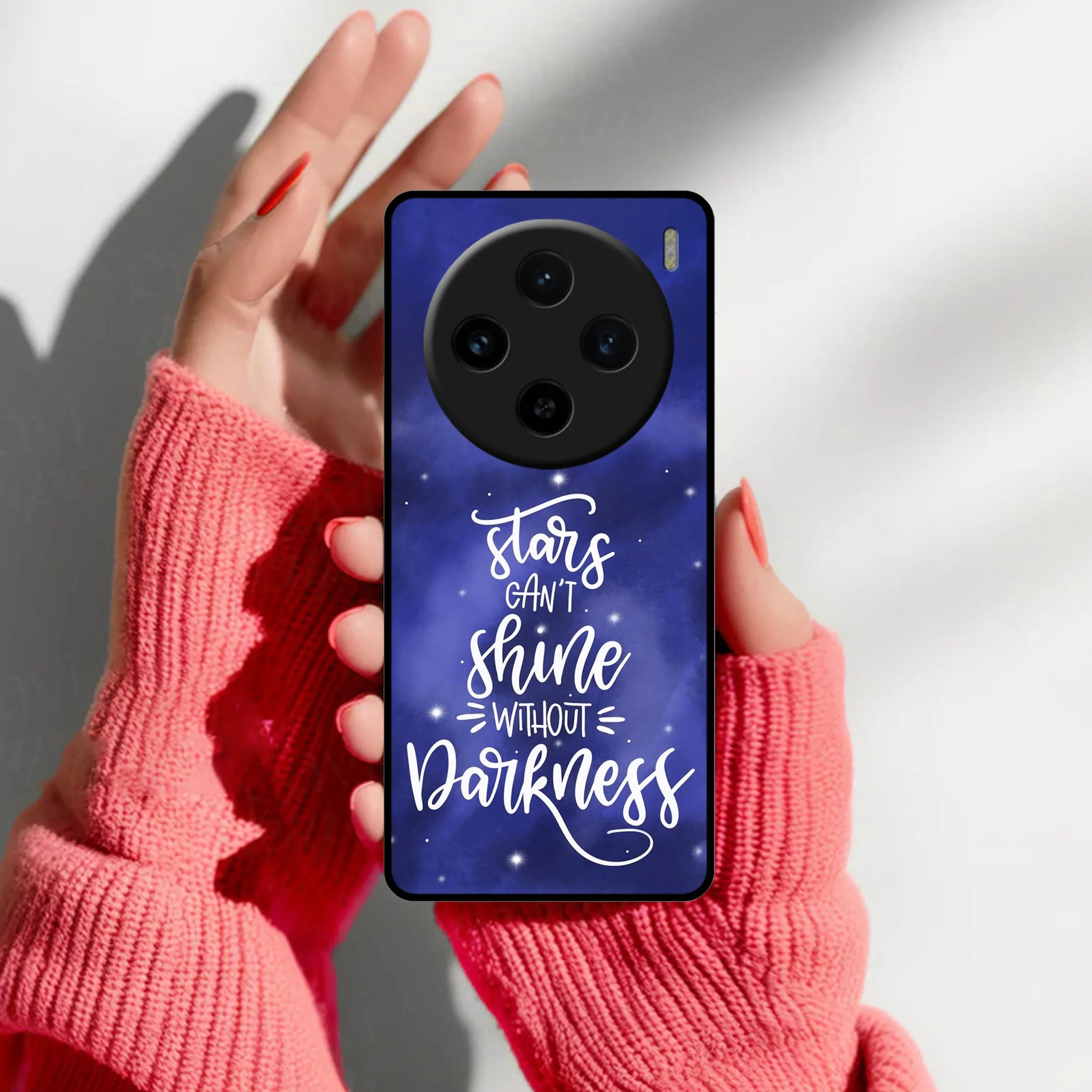 Star Glossy Metal Case Cover For Vivo - ShopOnCliQ