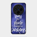 Star Glossy Metal Case Cover For Vivo X200 5G