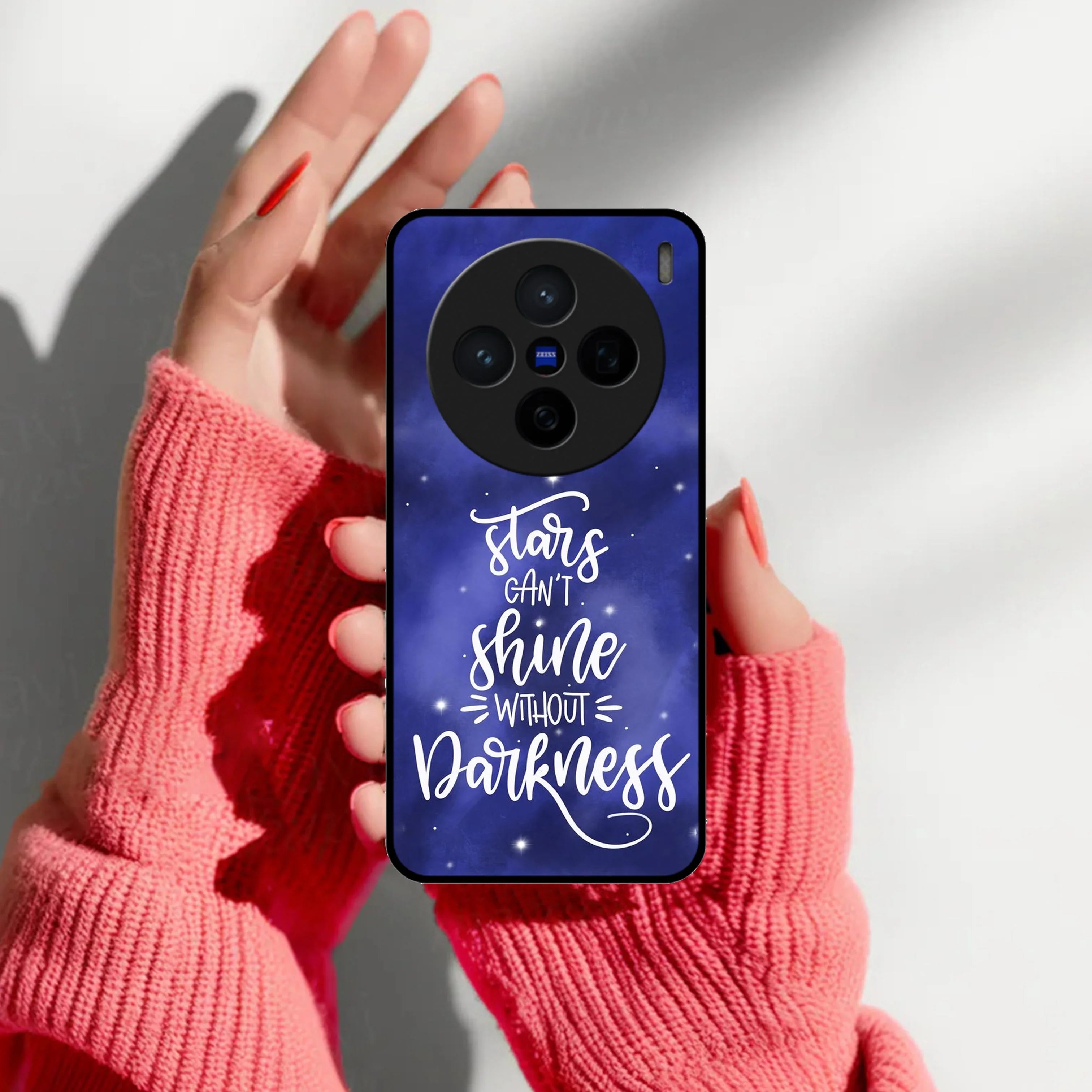 Star Glossy Metal Case Cover For Vivo - ShopOnCliQ