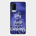 Star Glossy Metal Case Cover For Vivo X60 5G
