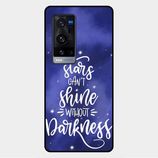 Star Glossy Metal Case Cover For Vivo X60 Pro Plus 5G