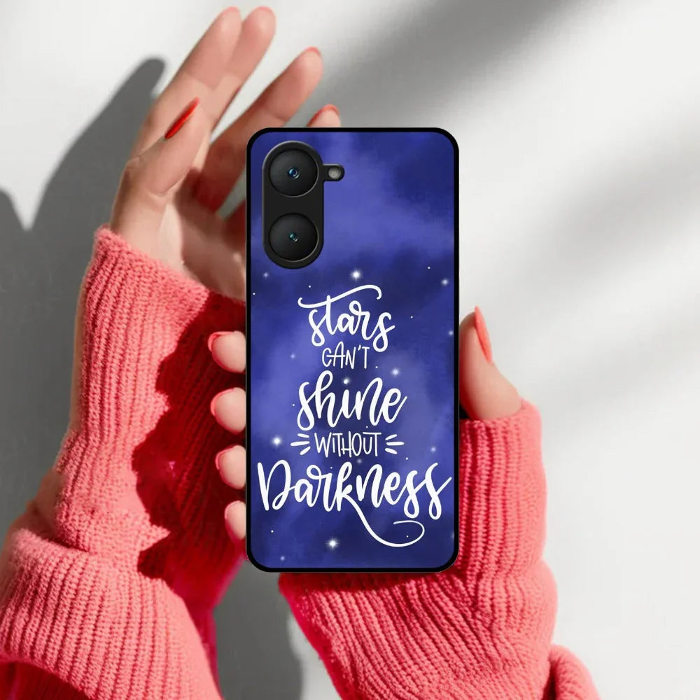 Star Glossy Metal Case Cover For Vivo - ShopOnCliQ