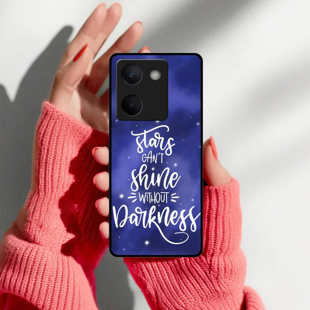 Star Glossy Metal Case Cover For Vivo - ShopOnCliQ