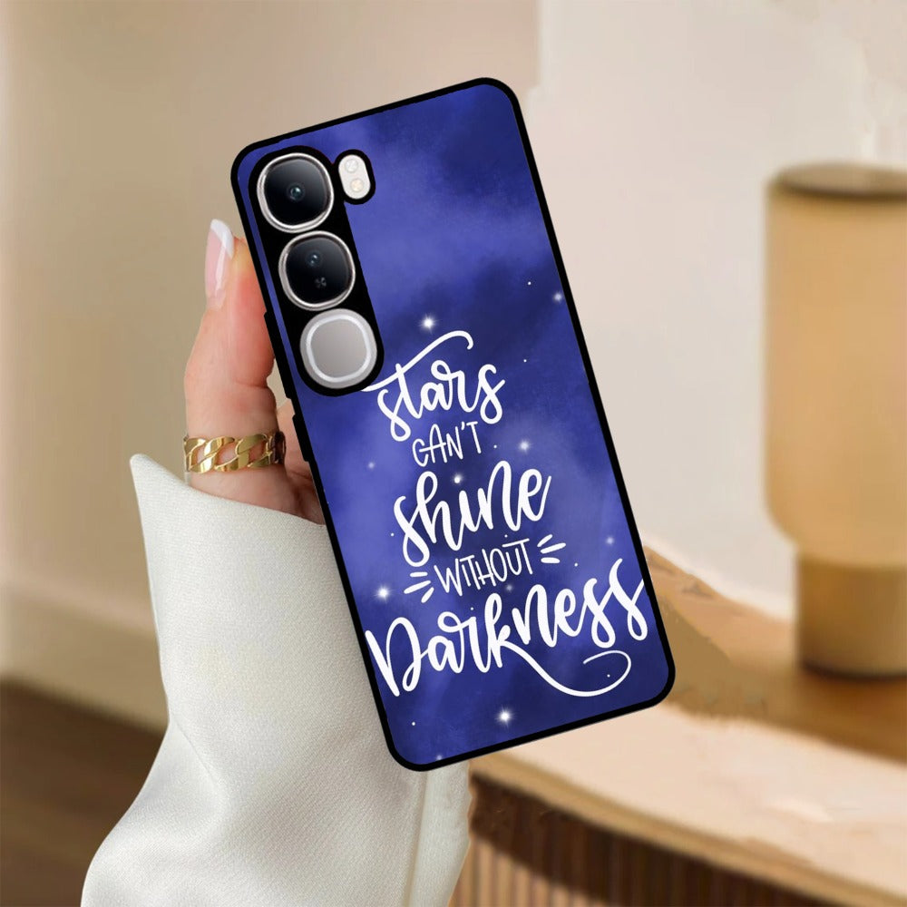 Star Glossy Metal Case Cover For Vivo