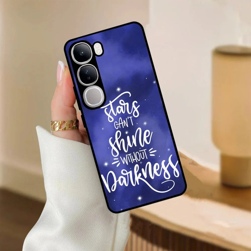 Star Glossy Metal Case Cover For Vivo - ShopOnCliQ