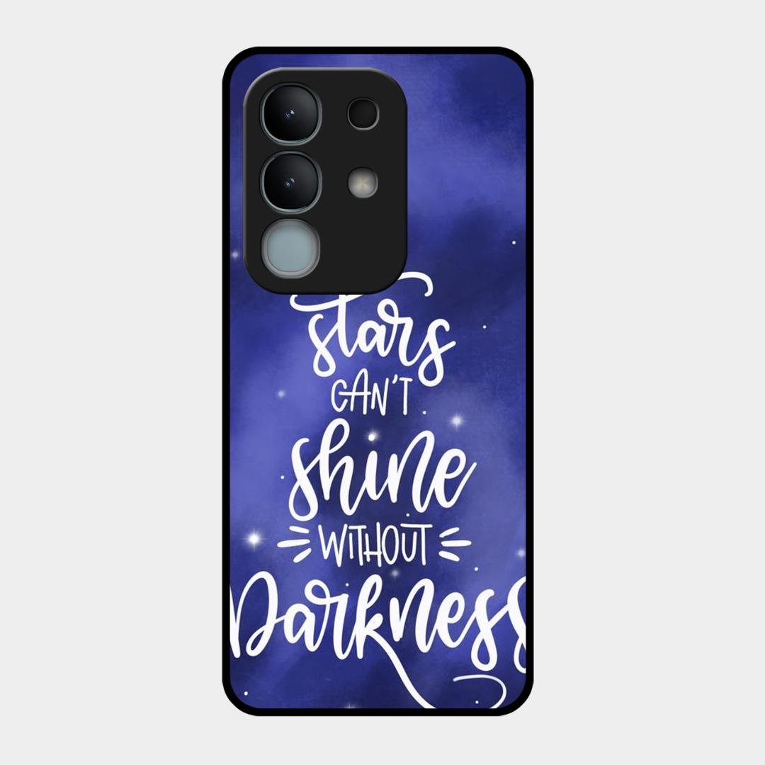 Star Glossy Metal Case Cover For Vivo Y31 Pro 5G