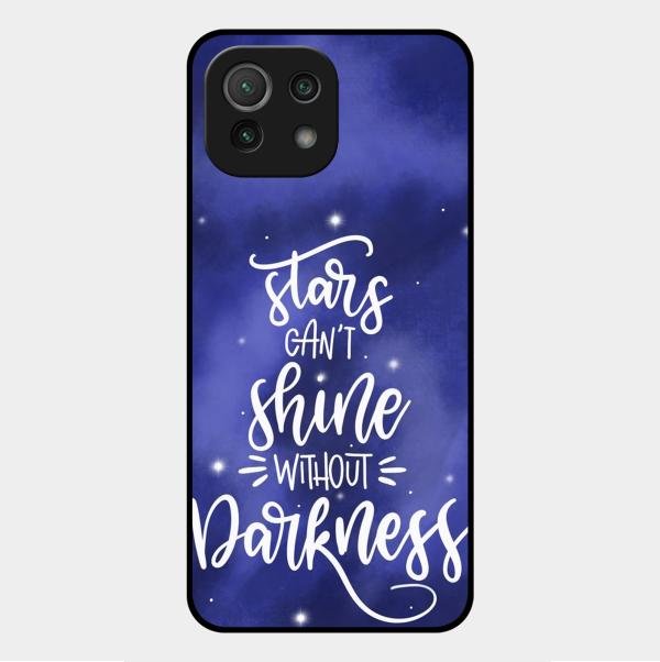 Star Glossy Metal Case Cover For Xiaomi Mi 11 Lite
