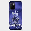Star Glossy Metal Case Cover For Xiaomi Redmi 10 Prime