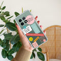 Stickers Happiest Person Anti Yellow Case Peach For OnePlus 11R 5G