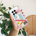 Stickers Happiest Person Anti Yellow Case Peach For OnePlus 13 5G