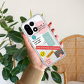 Stickers Happiest Person Anti Yellow Case Peach For OnePlus 15 5G