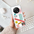 Stickers Happiest Person Anti Yellow Case Peach For Oppo F29 Pro 5G