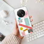 Stickers Happiest Person Anti Yellow Case Peach For Oppo F29 Pro 5G