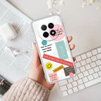Stickers Happiest Person Anti Yellow Case Peach For Oppo F29 Pro 5G