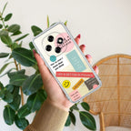 Stickers Happiest Person Anti Yellow Case Peach For Oppo F31 Pro 5G