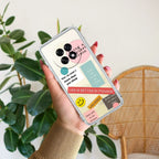 Stickers Happiest Person Anti Yellow Case Peach For Oppo F31 Pro Plus 5G