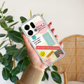 Stickers Happiest Person Anti Yellow Case Peach For Oppo Find X9 5G