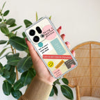 Stickers Happiest Person Anti Yellow Case Peach For Oppo Find X9 5G