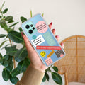 Stickers Happiest Person Anti Yellow Case Peach For Redmi Note 12 4G