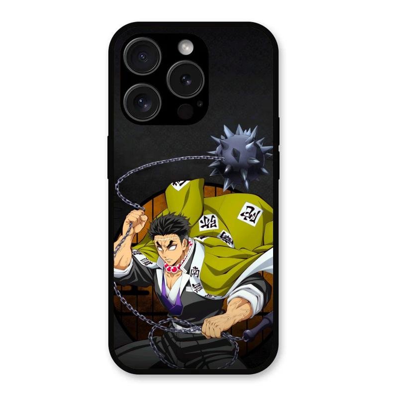 Stone Giant Glass Case Cover For iPhone 15 Pro
