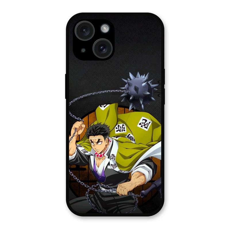 Stone Giant Glass Case Cover For iPhone 15