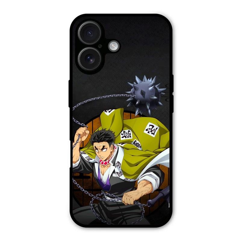 Stone Giant Glass Case Cover For iPhone 16 Plus