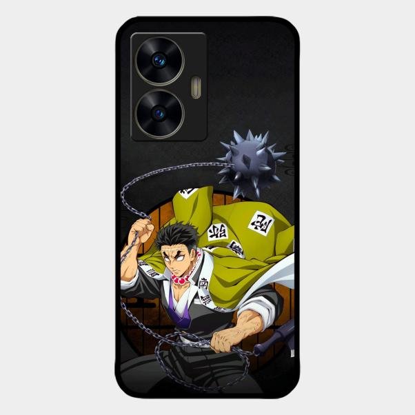 Stone Giant Glass Case Cover For Realme C55