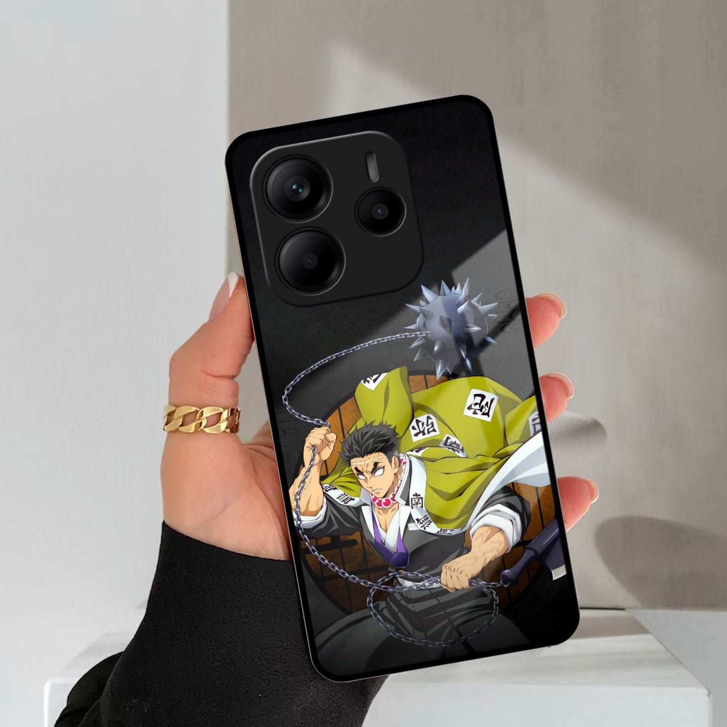 Stone Giant Glass Case Cover For Redmi