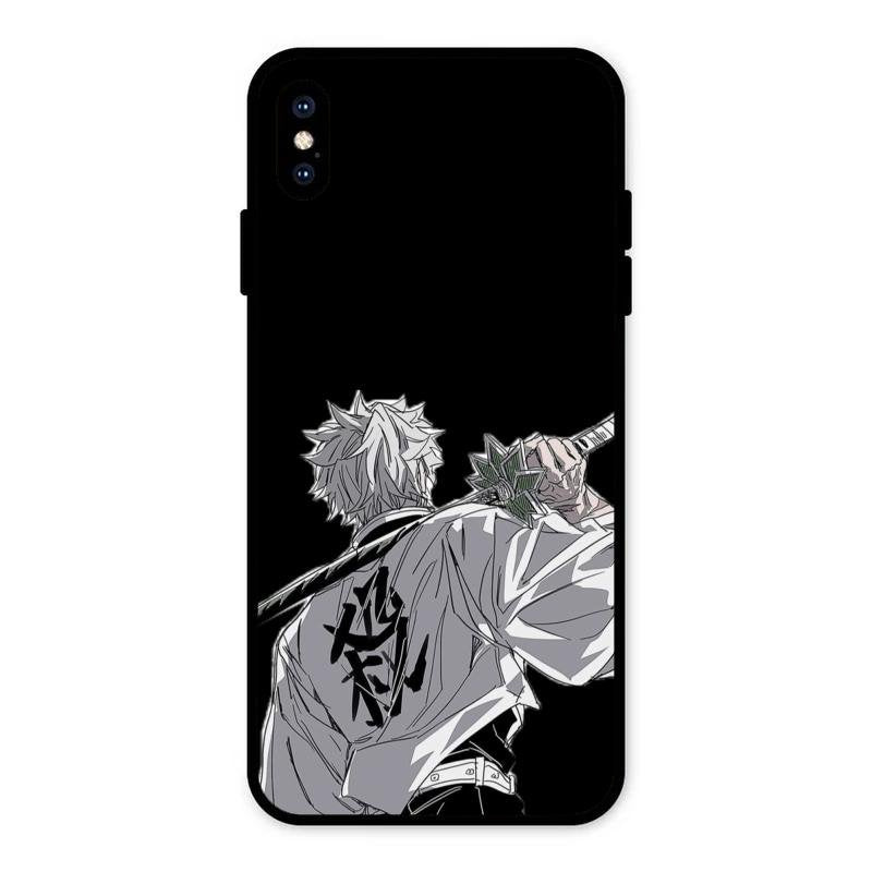 Storm Slayer Glass Case Cover For iPhone XS Max