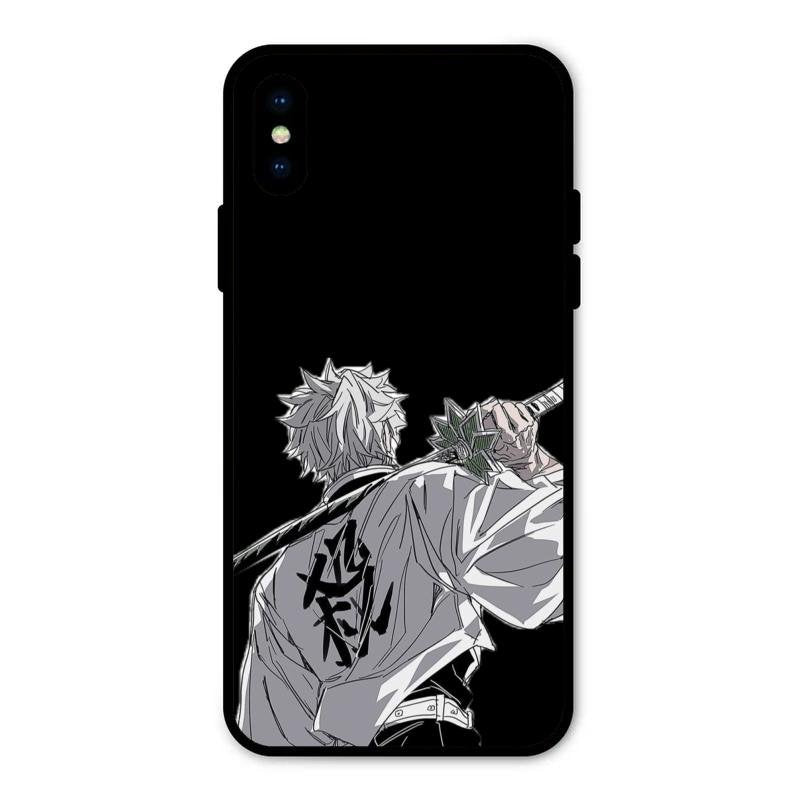 Storm Slayer Glass Case Cover For iPhone XS