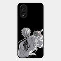 Storm Slayer Glass Case Cover For Oppo A38