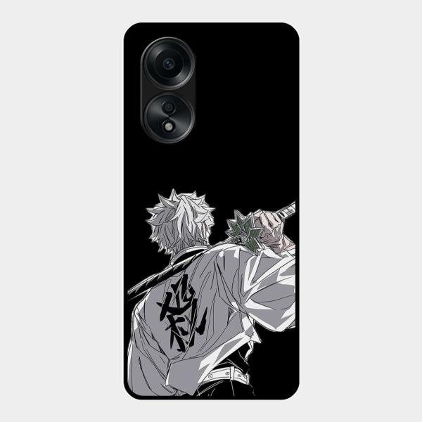 Storm Slayer Glass Case Cover For Oppo A58