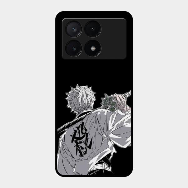 Storm Slayer Glass Case Cover For Poco X6 Pro 5G