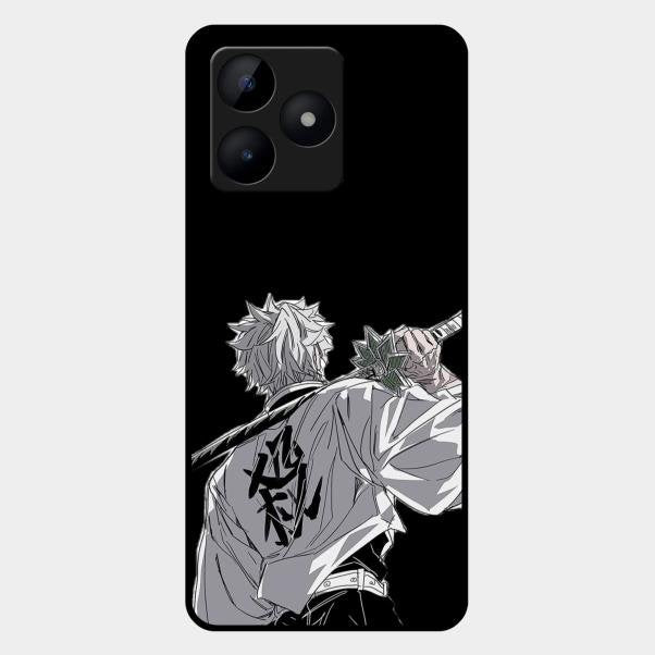 Storm Slayer Glass Case Cover For Realme C53