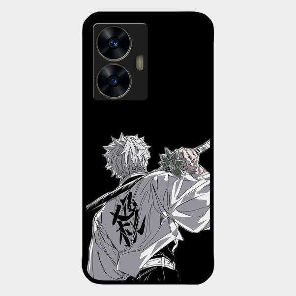 Storm Slayer Glass Case Cover For Realme C55