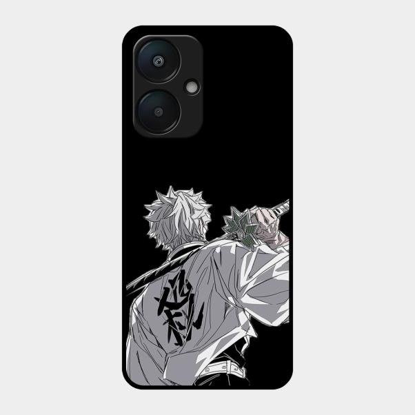 Storm Slayer Glass Case Cover For Redmi 13C 5G